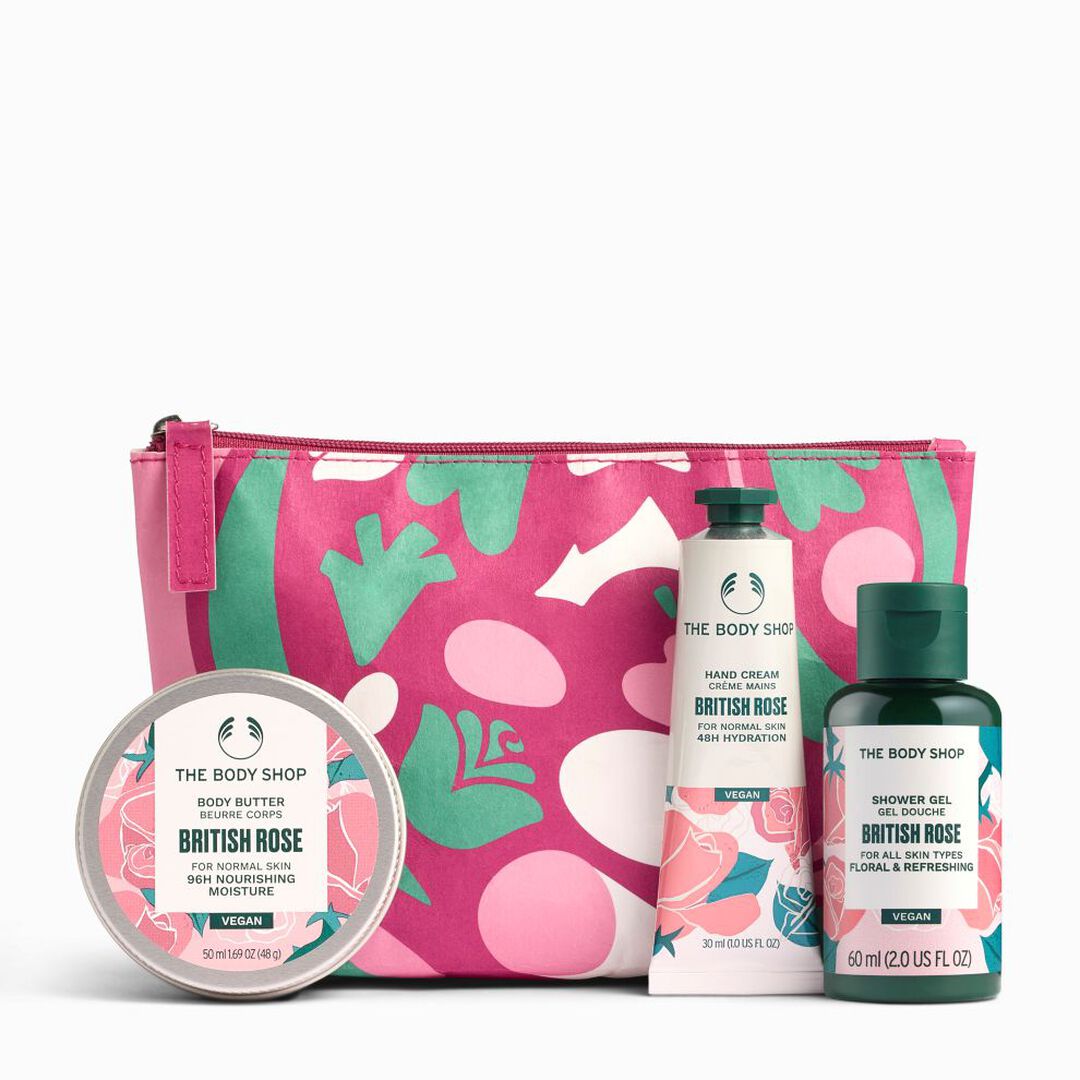 BODY SHOP Necessaire Mini British Rose - 1un