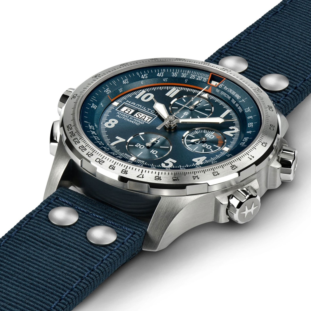 Hamilton Khaki X-Wind Auto Chrono Blue