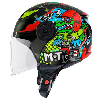 Casque MT HELMETS LITE - DINO - Noir