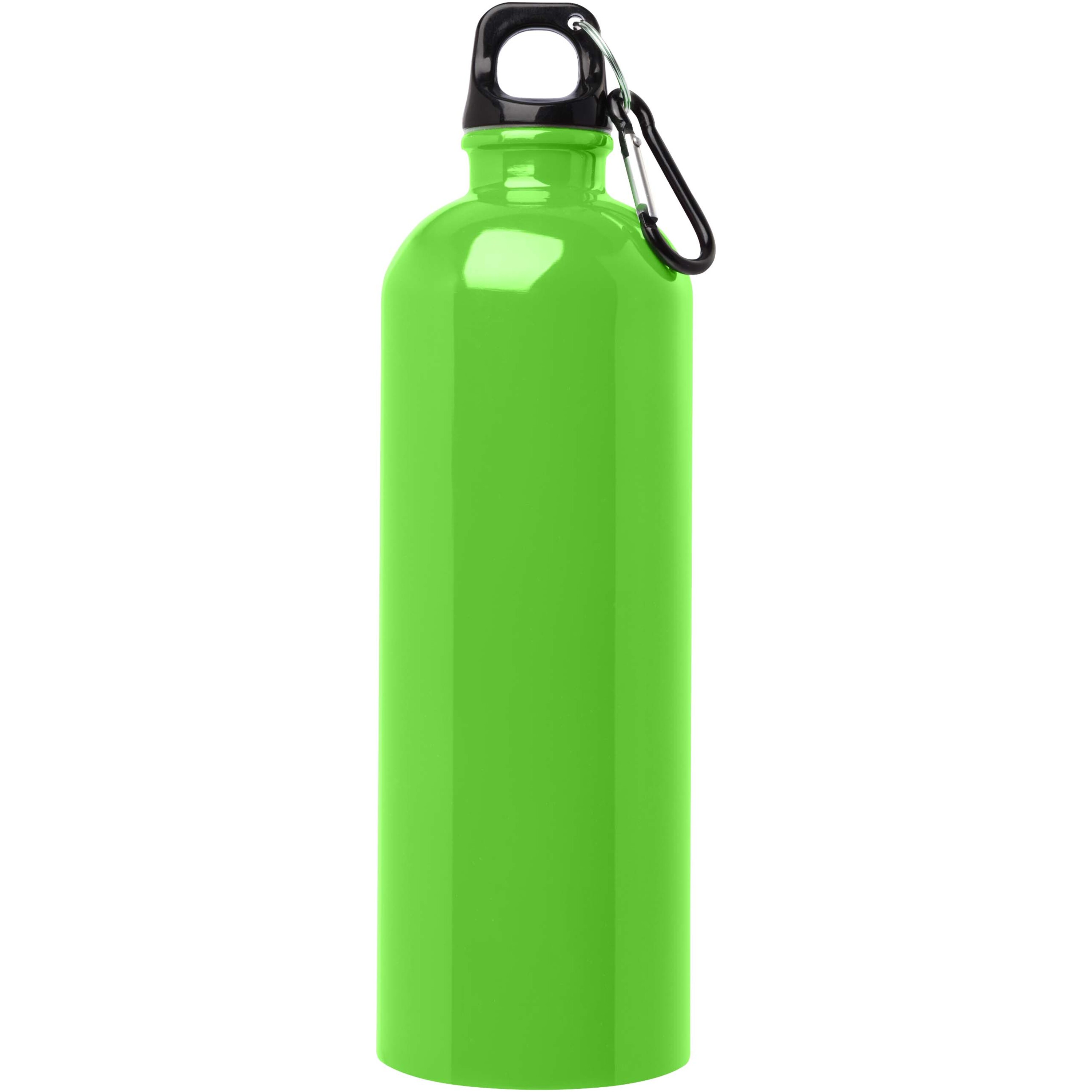 PF Concept 100861 - Bouteille d'eau Oregon de 750 ml simple paroi en acier recyclé certifié RCS avec mousqueton
