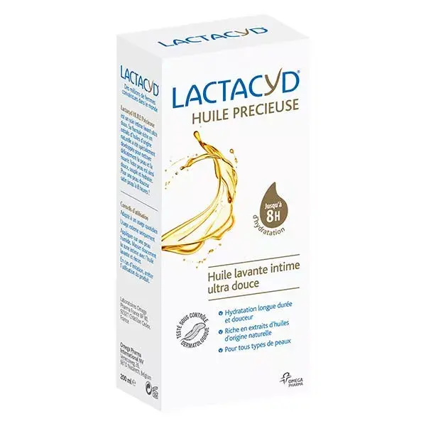 Óleo de limpeza íntima Lactacyd Ultra Suave 200ml