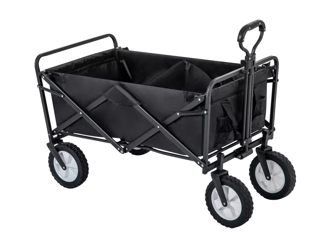 Camping-car en tissu, bleu，d90cm×h100.5cm