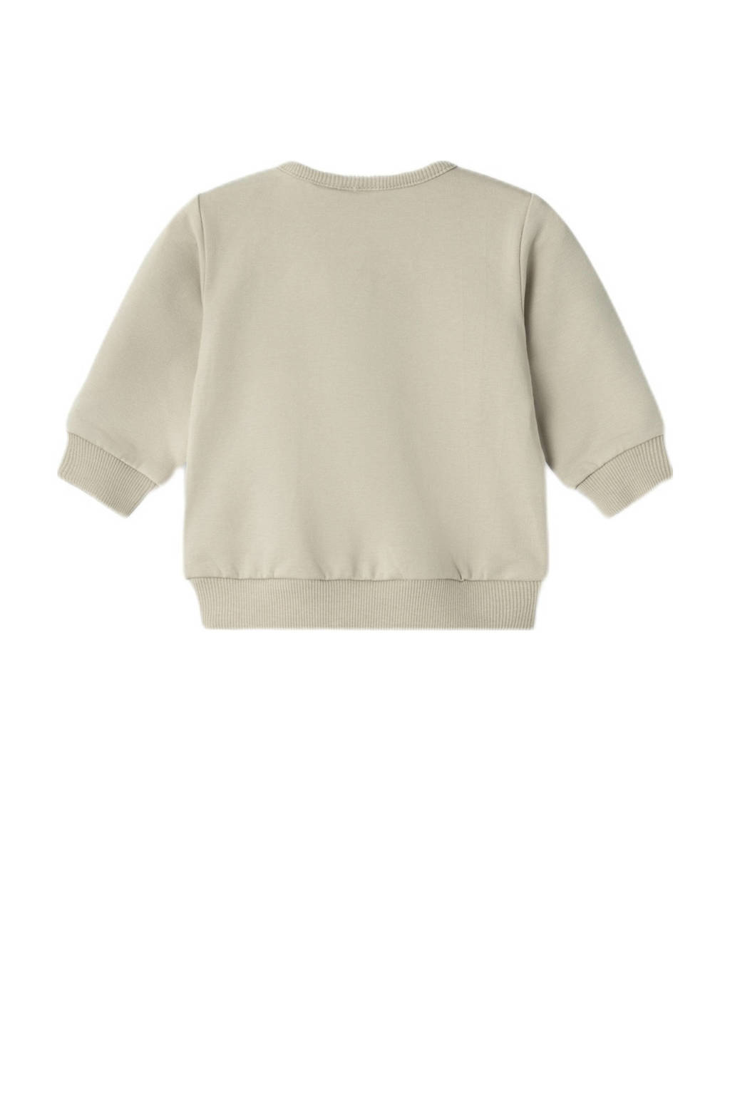 NAME IT baby sweater NBFLIGA met all over print beige