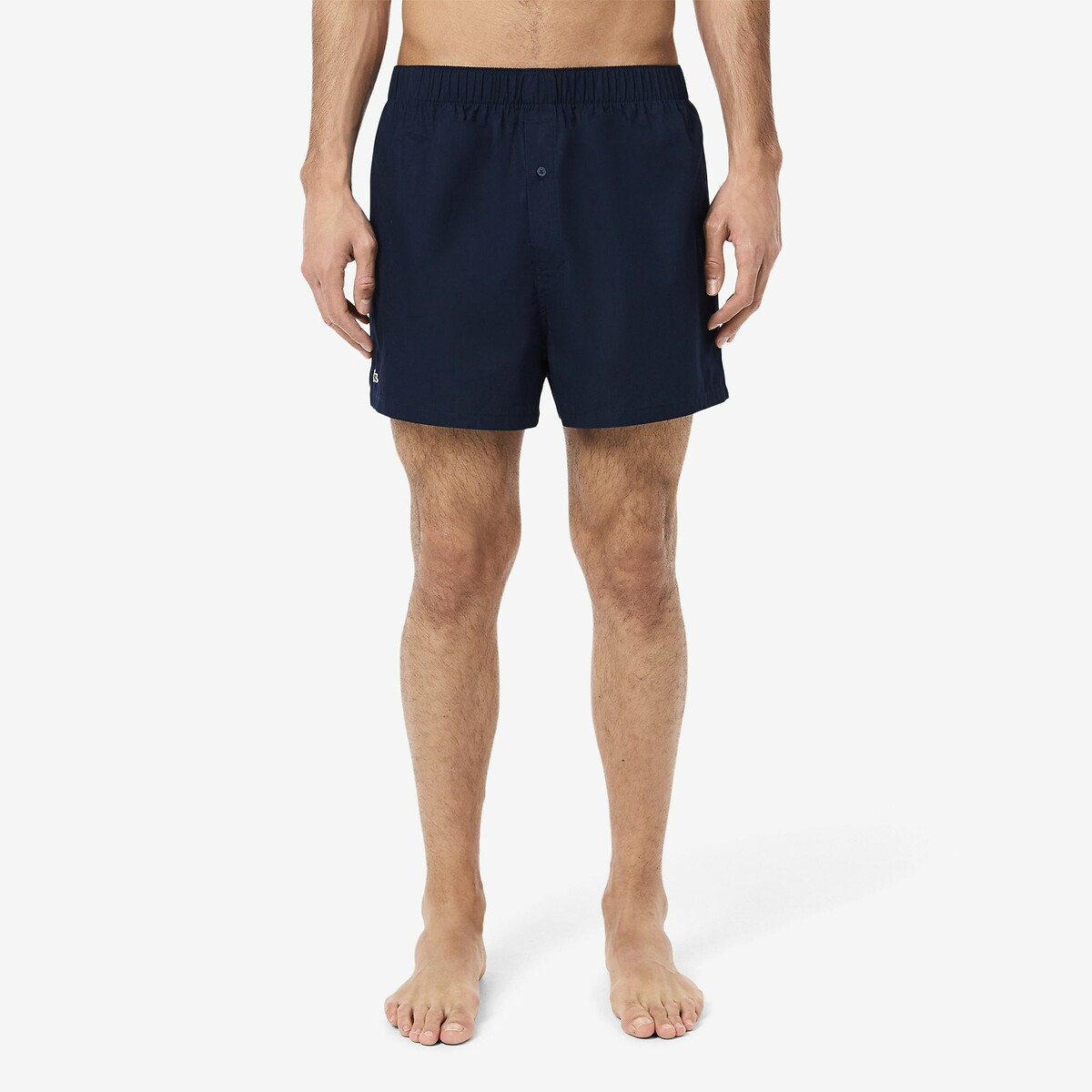 LACOSTE<br>Conjunto de 3 cuecas boxer listradas de algodão
