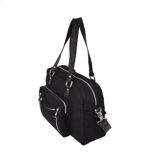 Núnoo Mille Canvas Taske, Black