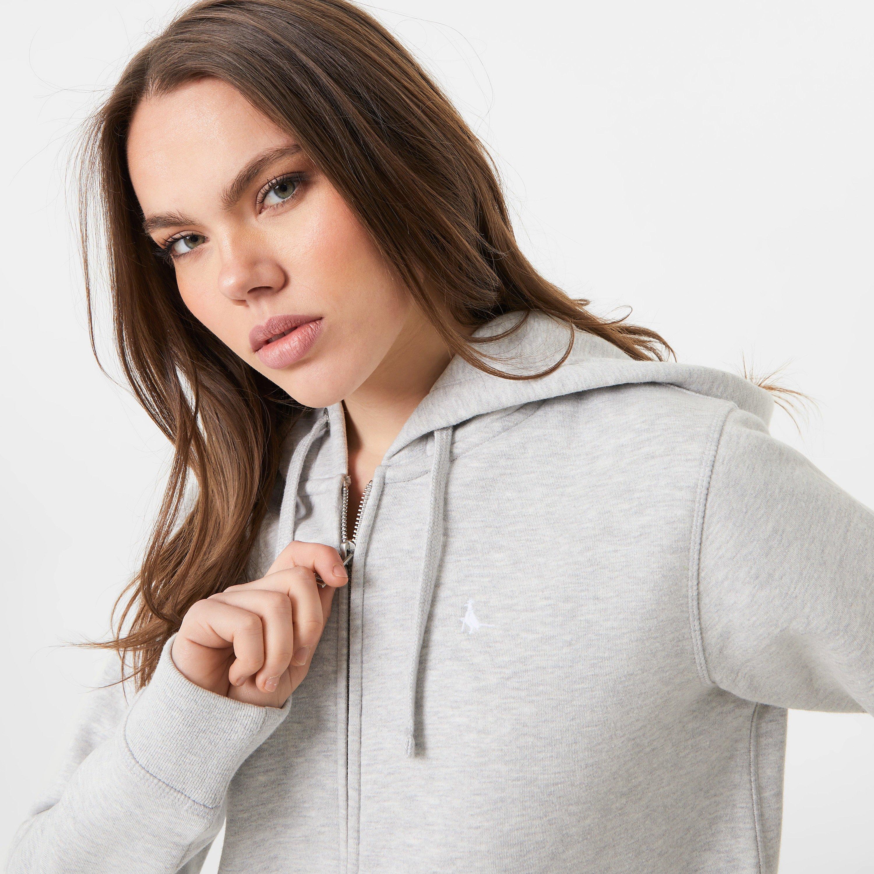 Jack Wills Astbury Pheasant Logo Zip Hoodie