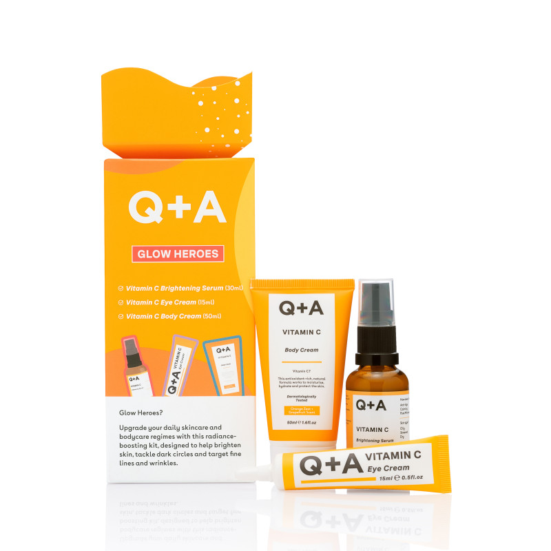 Coffret 3 produits Glow Heroes Q+A