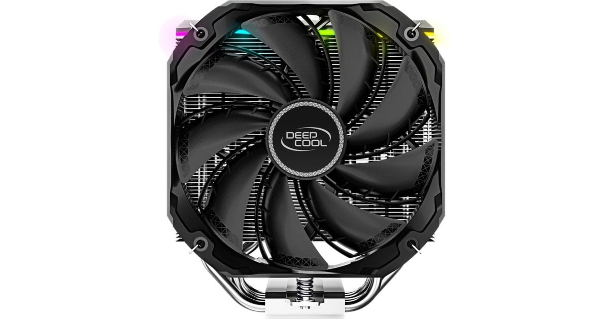 DeepCoolAS500 RGB CPU-koeler  (4-pins PWM fan-connector)