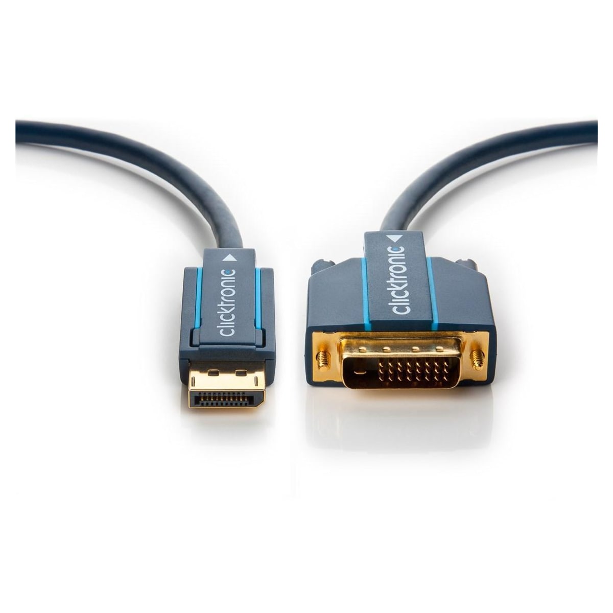 Aktiv Displayport til DVI-adapterkabel