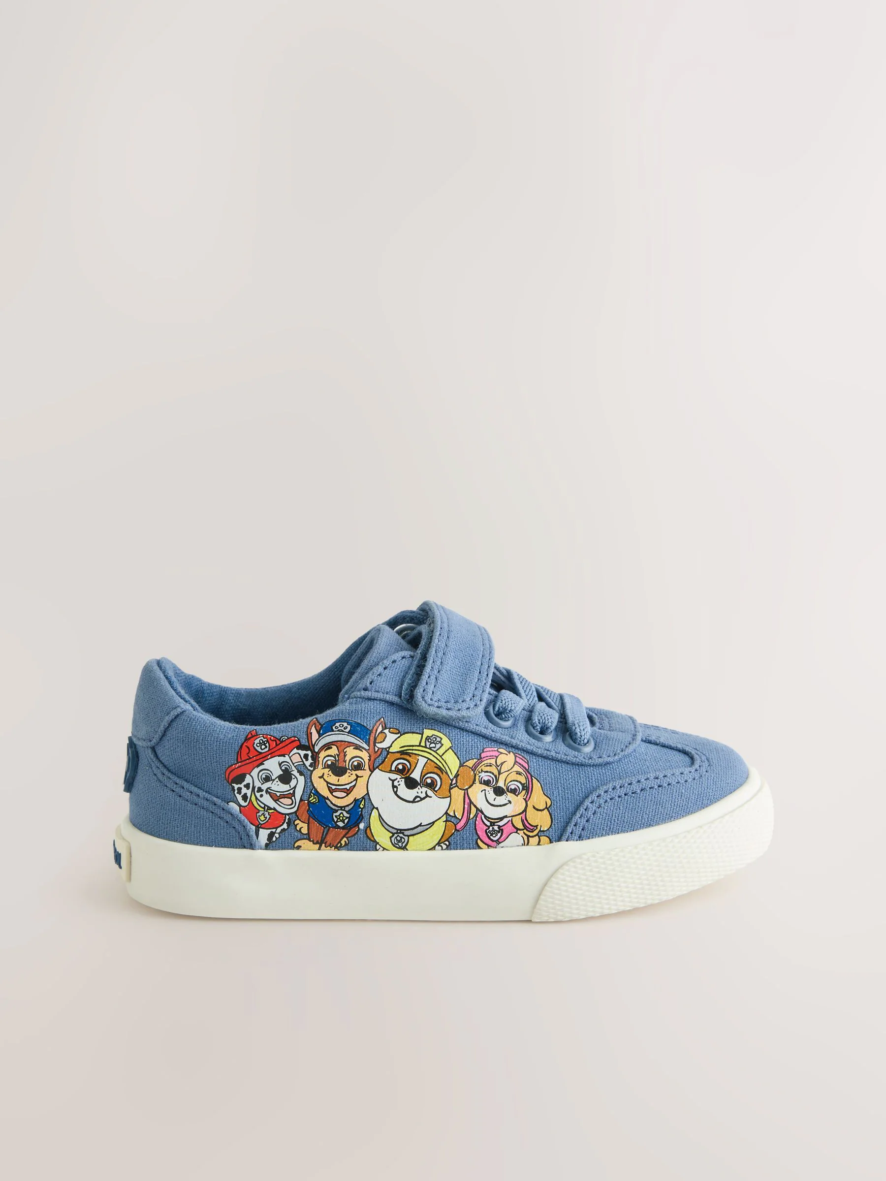 Blauw - Paw Patrol sneakers met klittenband en elastische veters