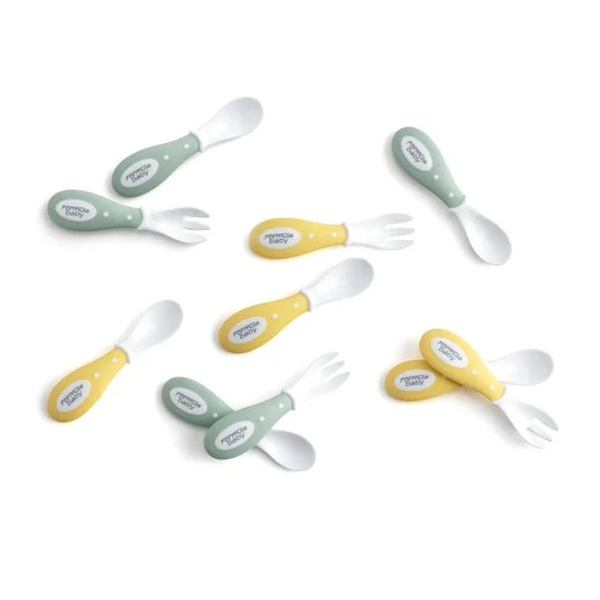 Lot de 5 fourchettes et cuillères   Vert/Jaune        de               Formula Baby