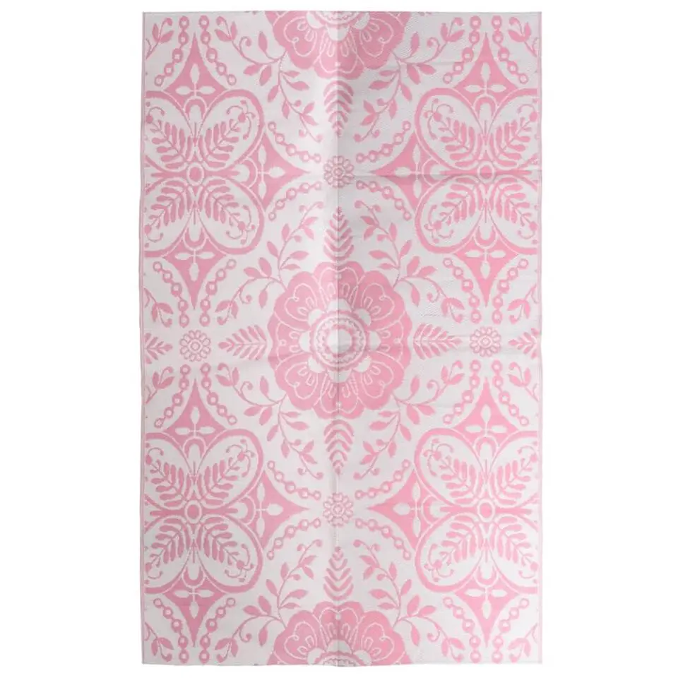 vidaXL Buitenkleed ARAKIL 160x230 cm PP roze