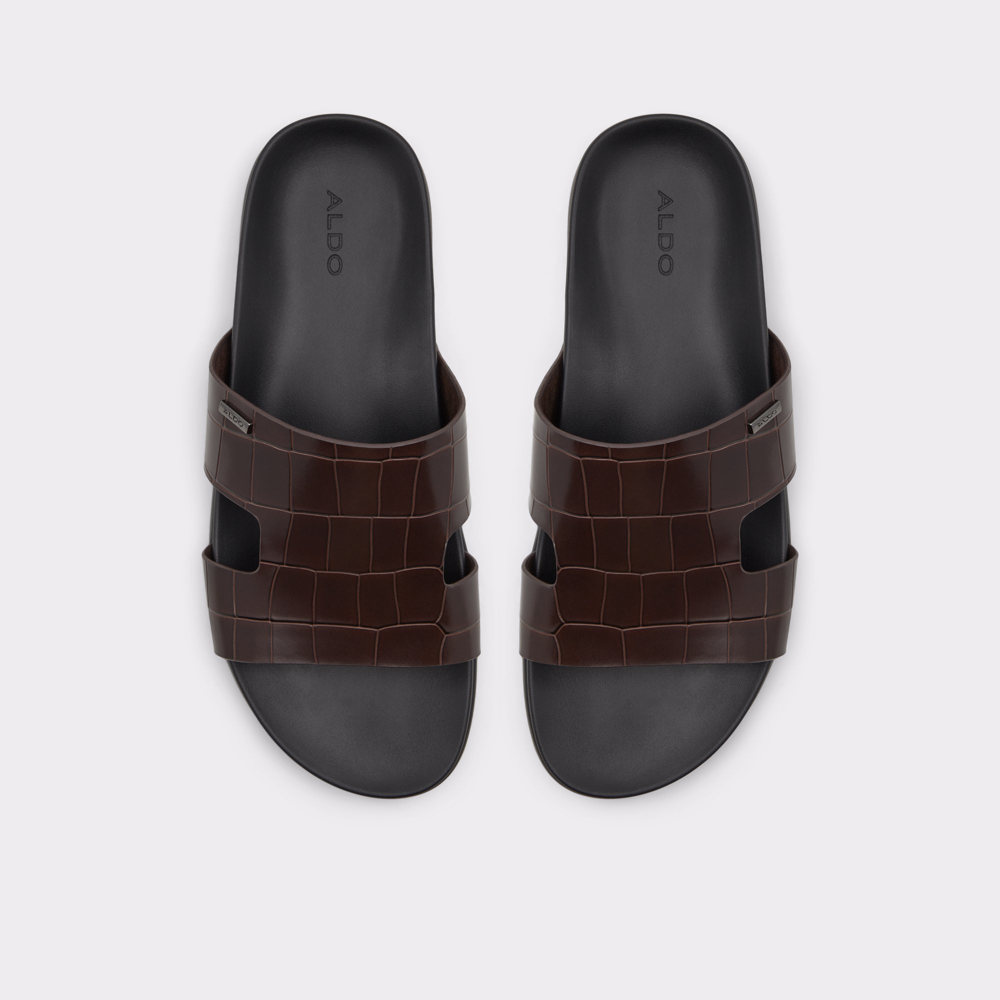 Mondi Dark Brown Men Sandals & Slides