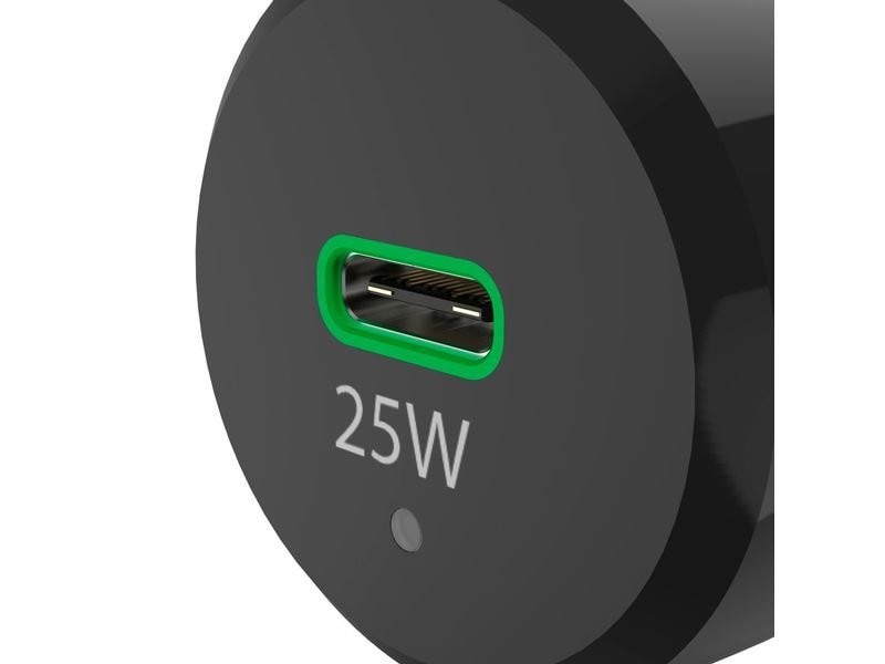 Hama Autoladegerät Car Charger USB-C 25 W Weiss Hama Auto-Schnellladegerät mit Ladekabel USB-C