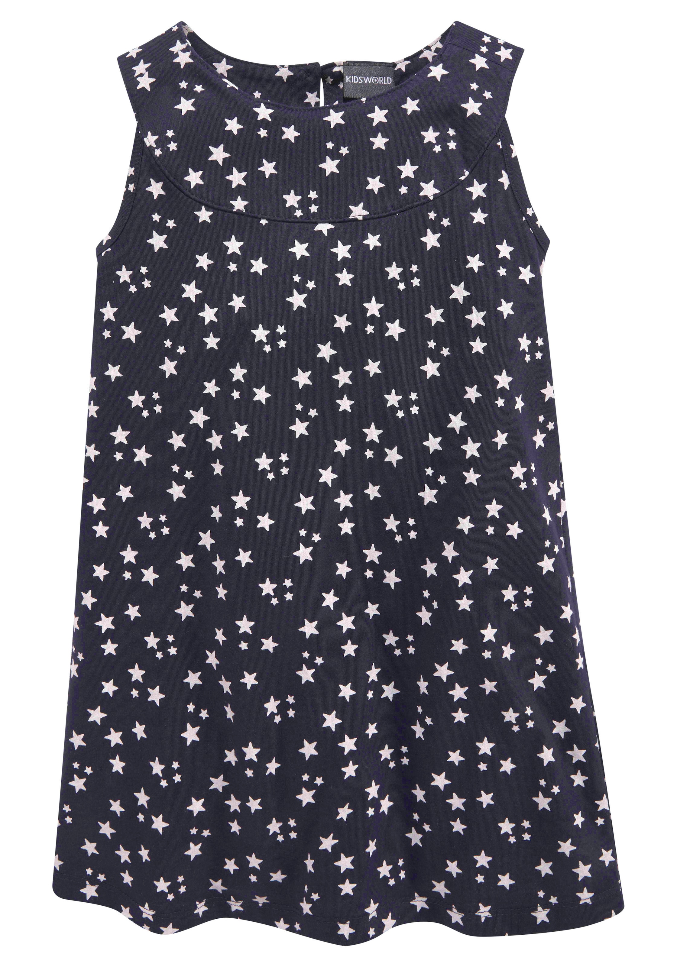 KIDSWORLD Bolero, Kleid & Leggings »3tlg. Set, Komplett Outfit mit Sternenmuster«, 3 Stk. mit niedlicher Bolero-Jacke