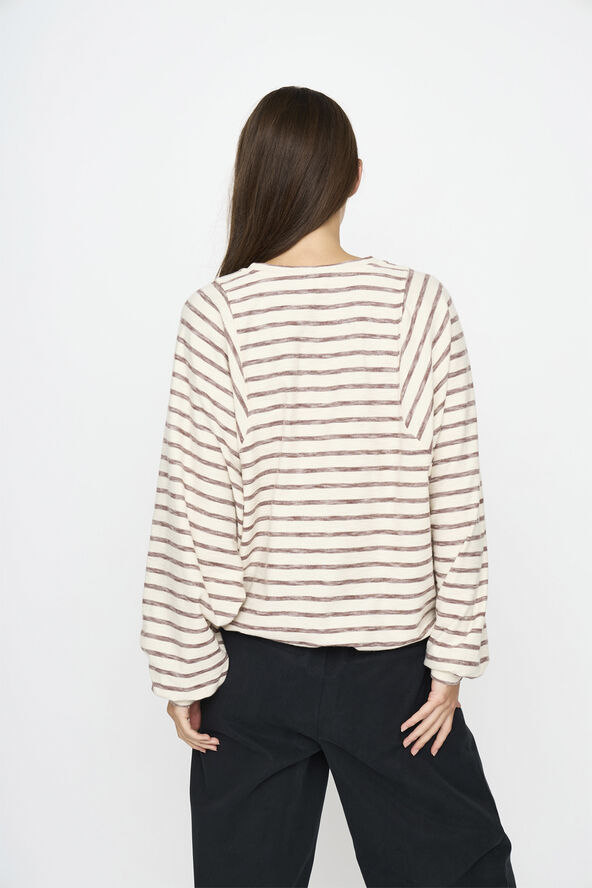 esmé studios ESNora Sweat Blouse GOTS Tiramisu