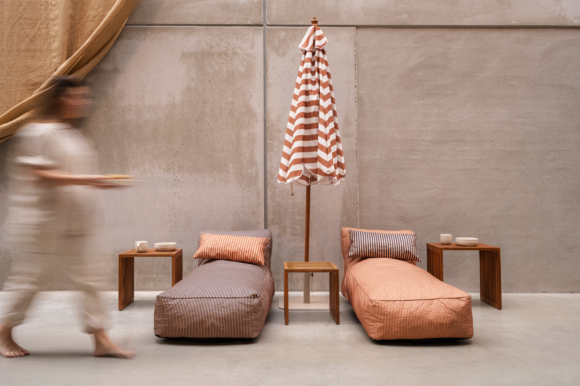 Ligbed Barry cognac beige