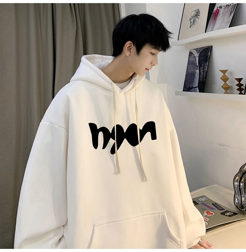 Posive - Oversized hoodie met print