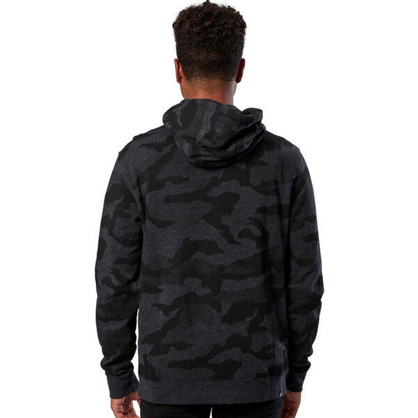 Alpinestars - Sweat Area Gris Foncé / Camouflage Gris / Jaune