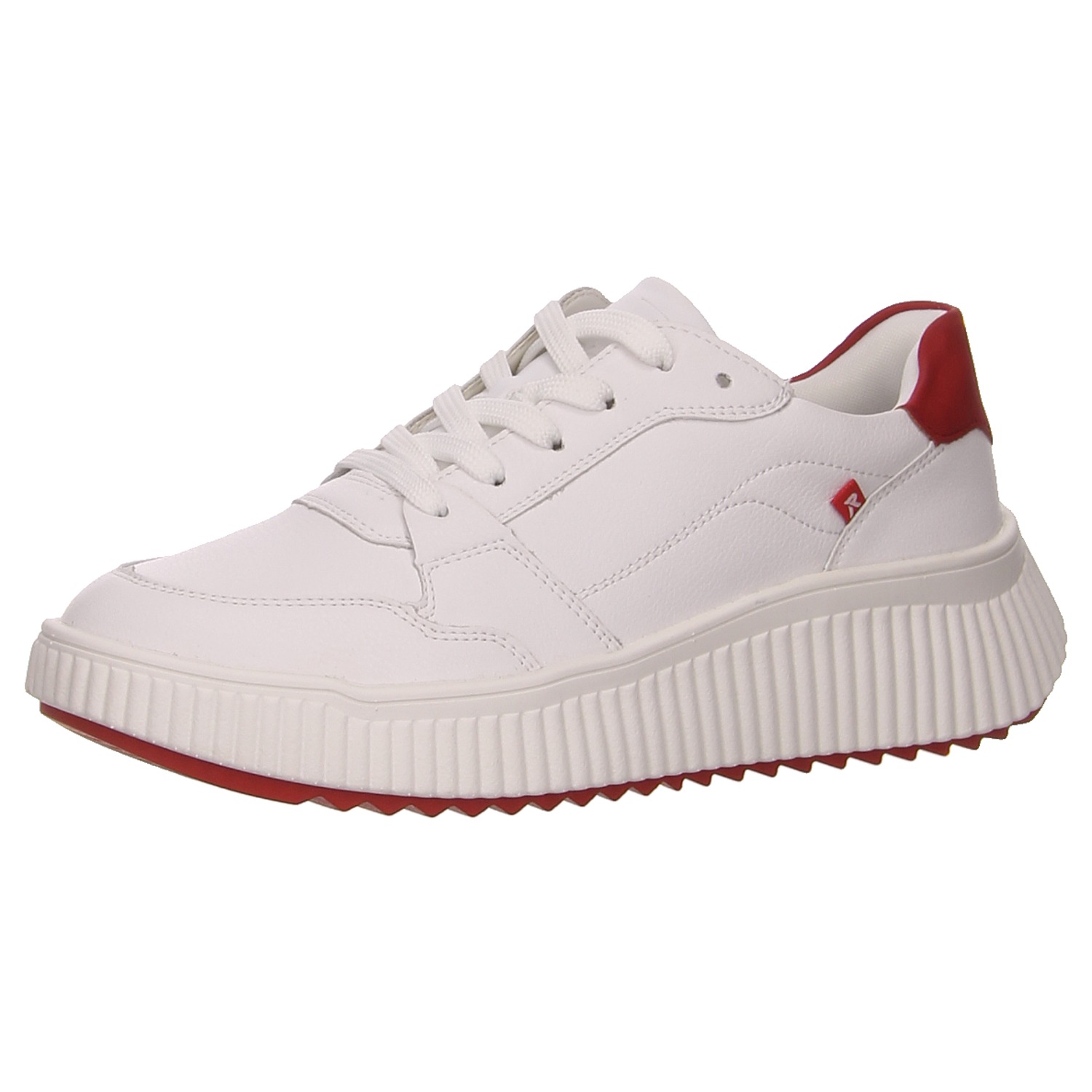 Rieker Sneaker weiß weiss/weiss kombi