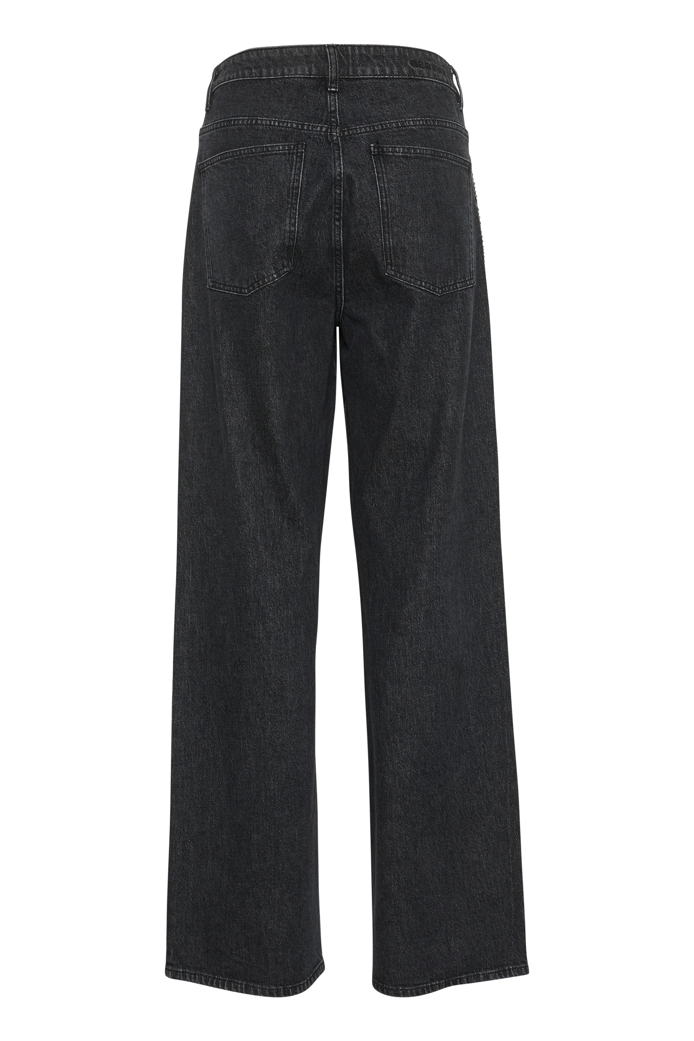 GESTUZ  ZorahGZ MW jeans - Dark Grey Washed