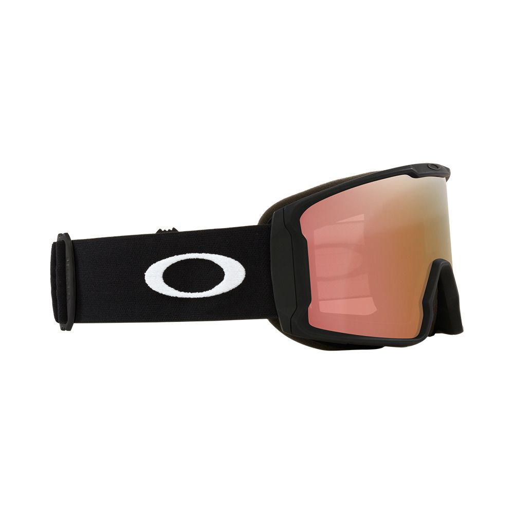 Oakley LINE MINER L - Masque de ski matte black/prizm rose gold