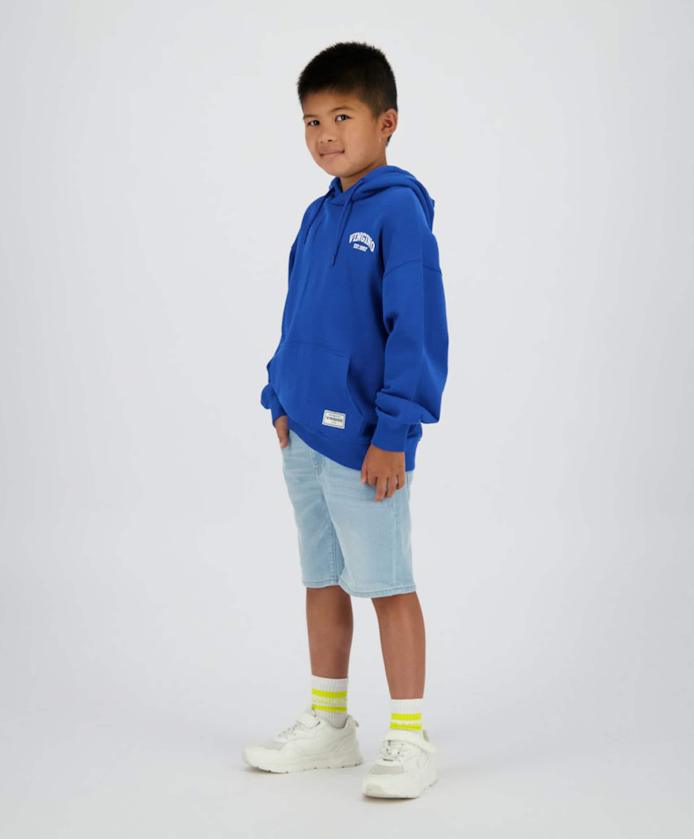 Vingino Cesare jongens korte broek blauw