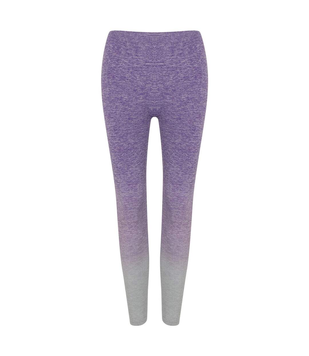 Tombo - Legging - Femme (Violet / Gris clair Chiné) - UTPC3037
