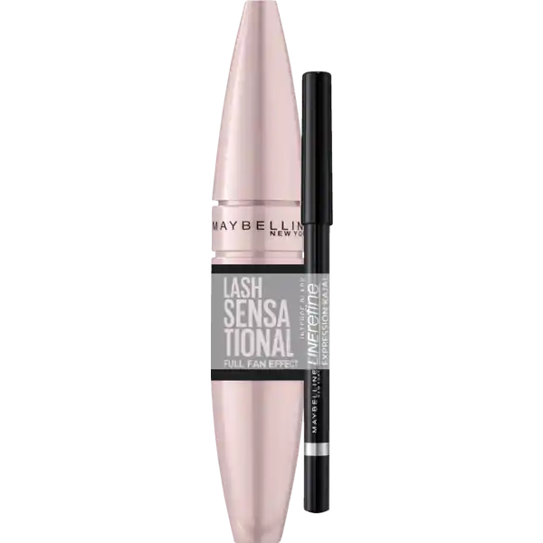 Lash Sensational Mascara Very Black + Expression Kajal Eyeliner