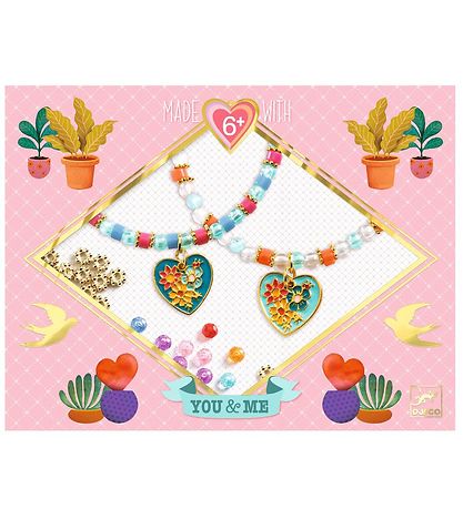 Djeco Smykkes?t - Heart Threading