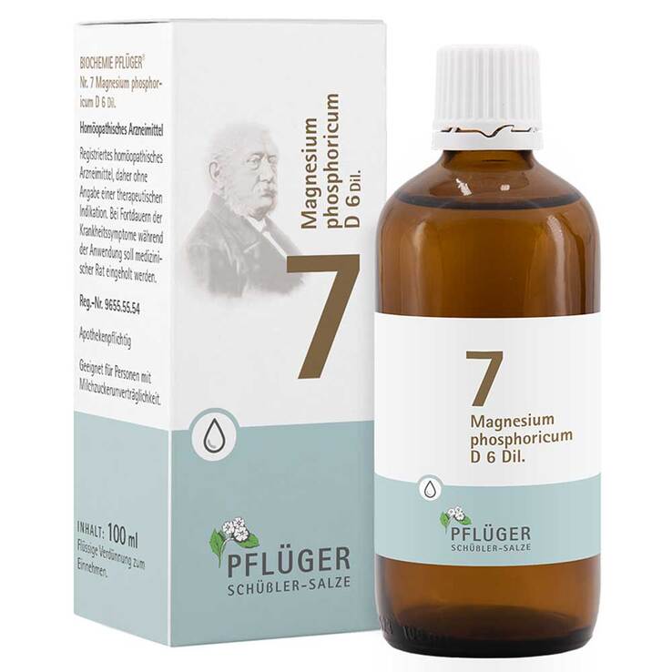 Biochemie Pflüger 7 Magnesium phosphoricum D 6 Tropfen, 100 ml
