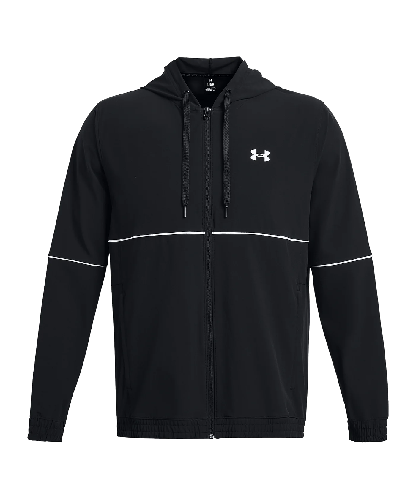 Under Armour Baseline Trainingsjacke Schwarz F001