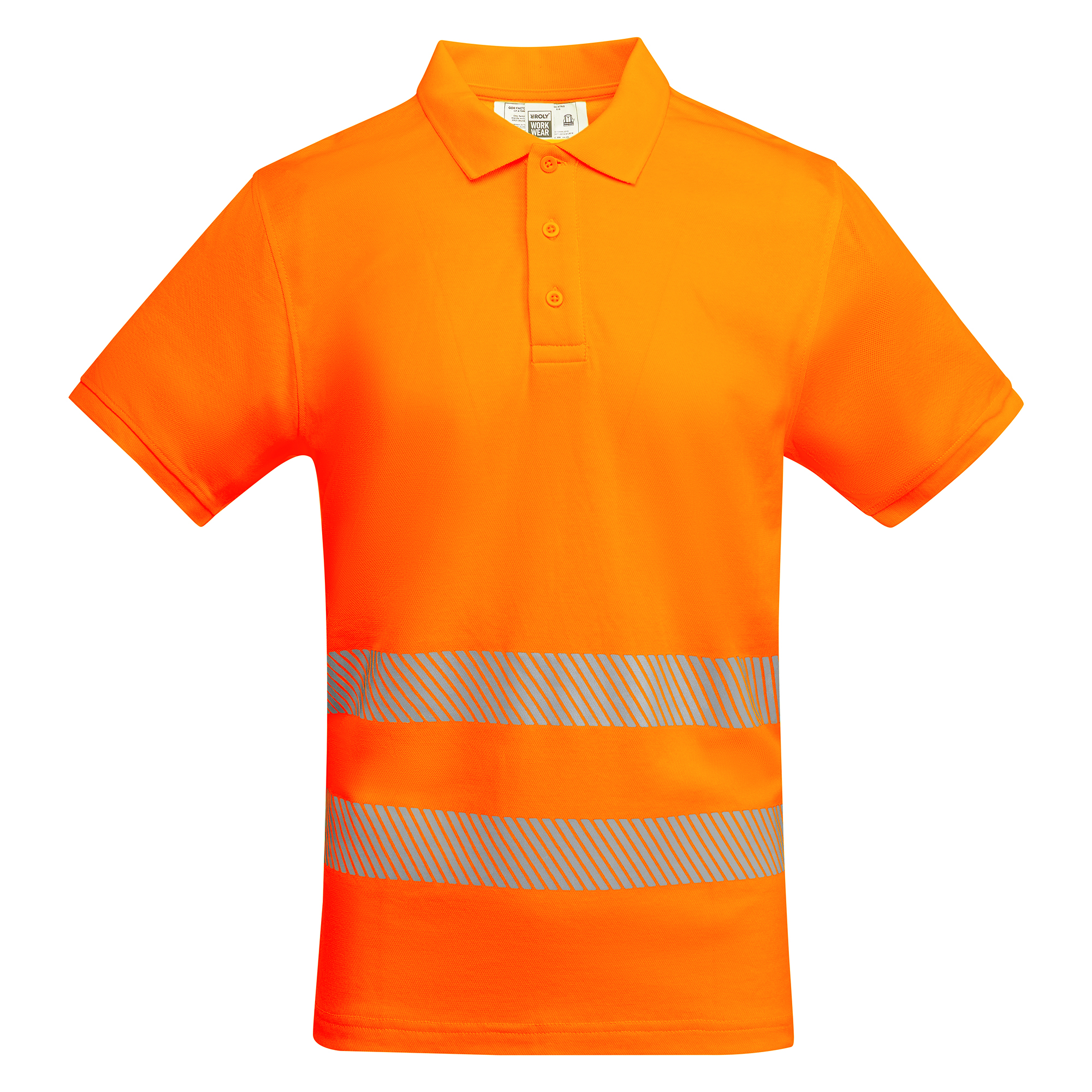 Roly HV9318 - ATRIO Polo technique haute visibilité à manches courtes