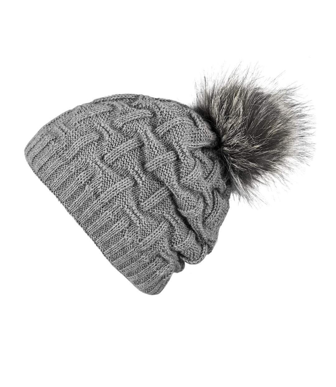 Snood et bonnet Nora - Couleur - Ardoise - Fabriqué en europe