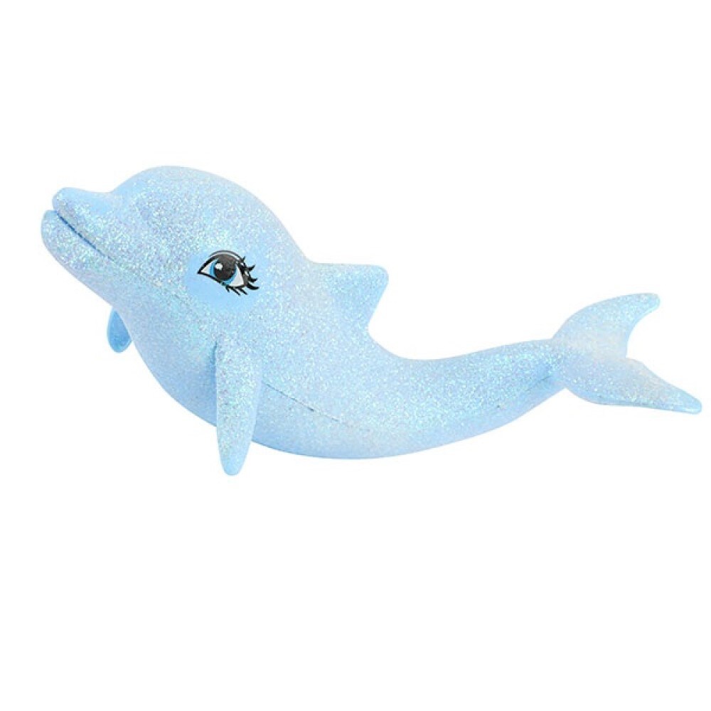 Taucher Puppe mit Glitzer-Delfin
