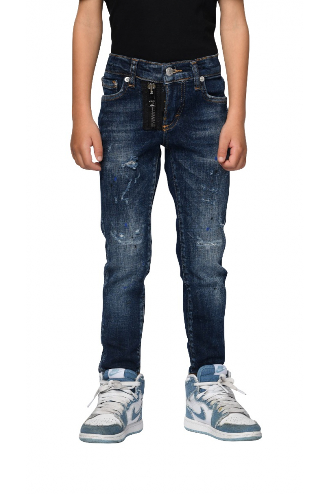 My Brand Purple Badge Denim Jeans Kids
