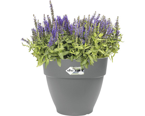 Bloembak elho Vibia Campana 30 kunststof Ø 30 cm H 25,8 cm antraciet