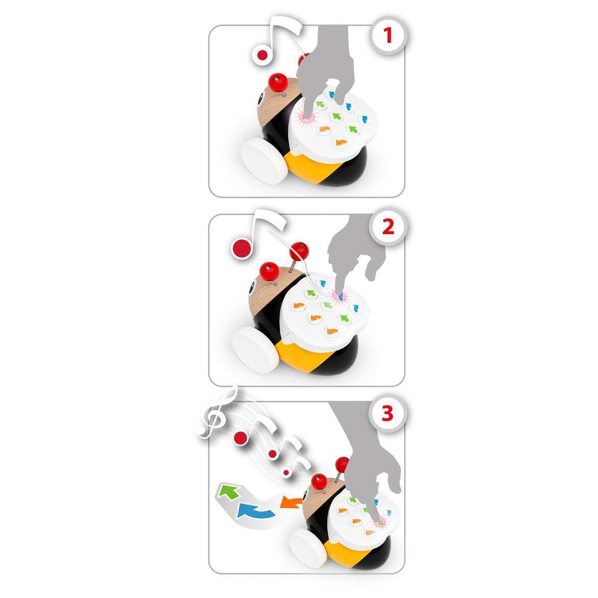 BRIO Spiel Code & Go Programmierbare Hummel