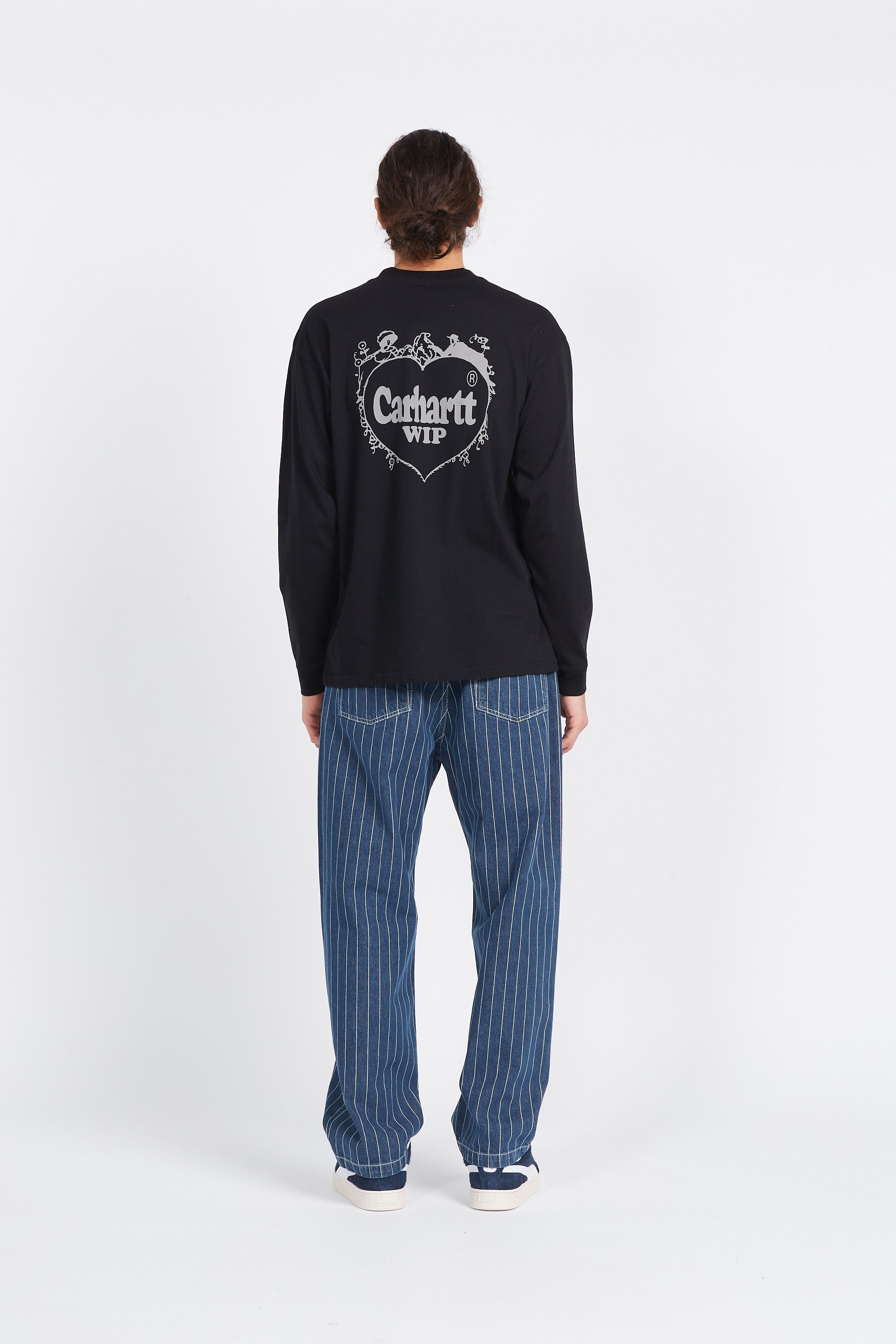 CARHARTT WIP T-shirt L/S Spree T-Shirt Noir