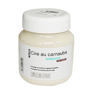 Cire acrylique de Carnauba incolore 500 g