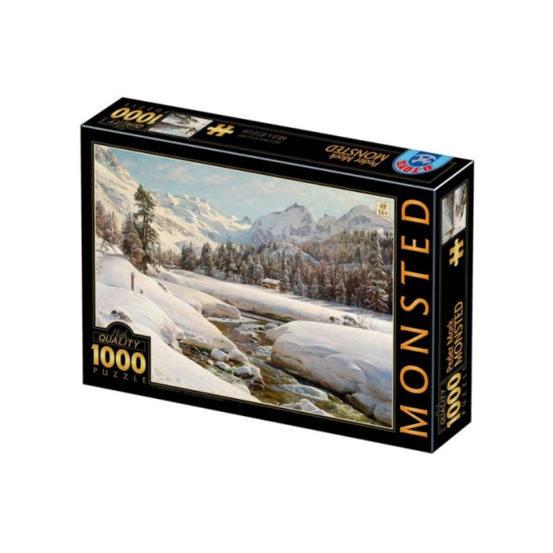 Puzzle 1000 pièces - Monsted Hiver