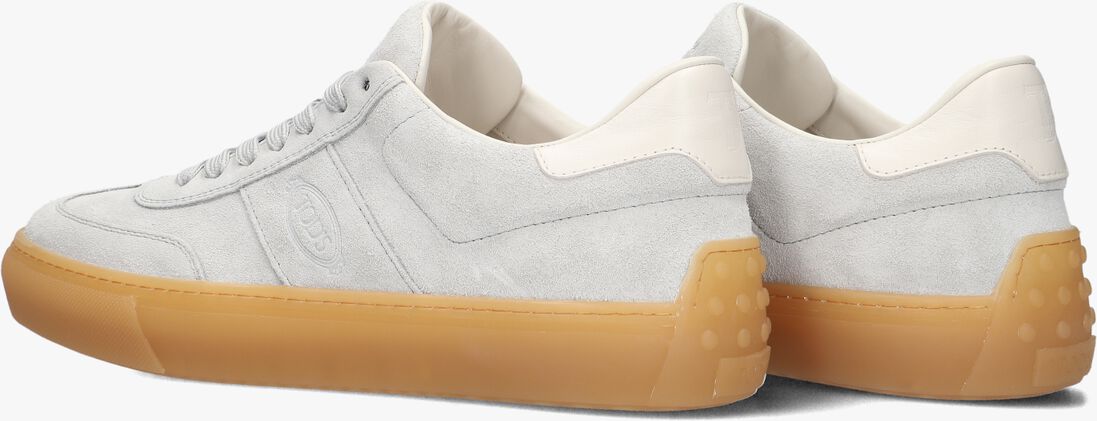 grijze tod's lage sneakers tod's sneaker