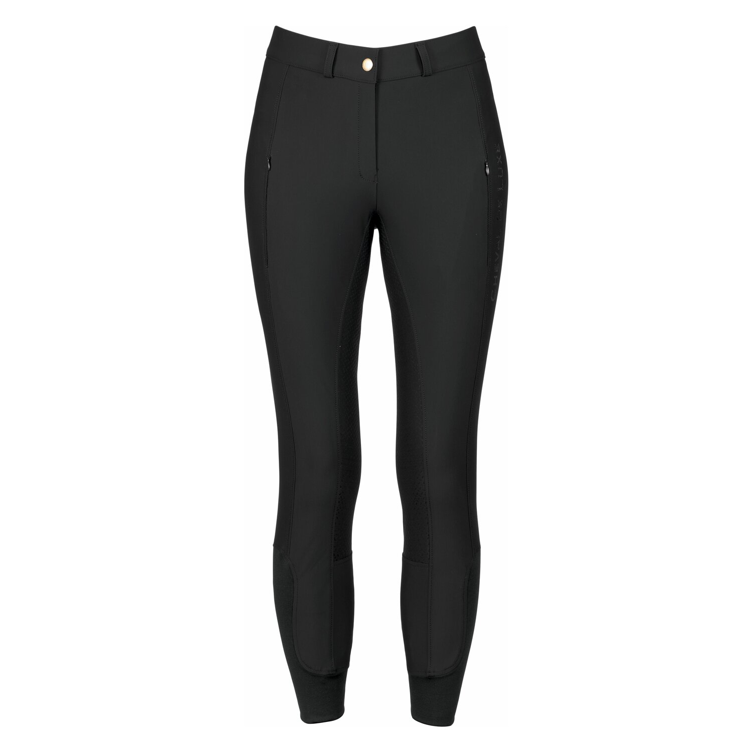 Cheval de Luxe Grip-Vollbesatz-Reithose - black