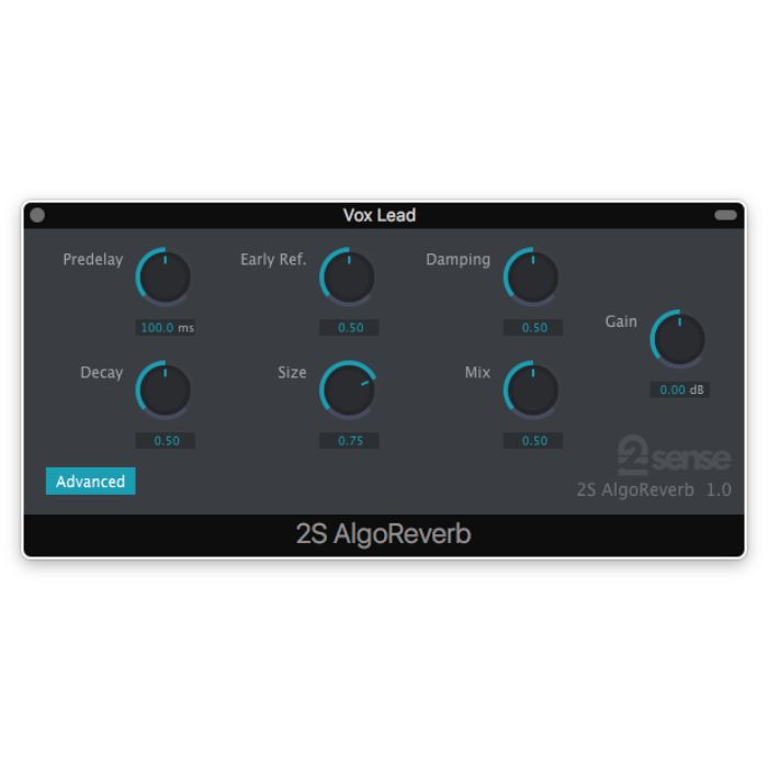 2nd Sense AlgoReverb (download)