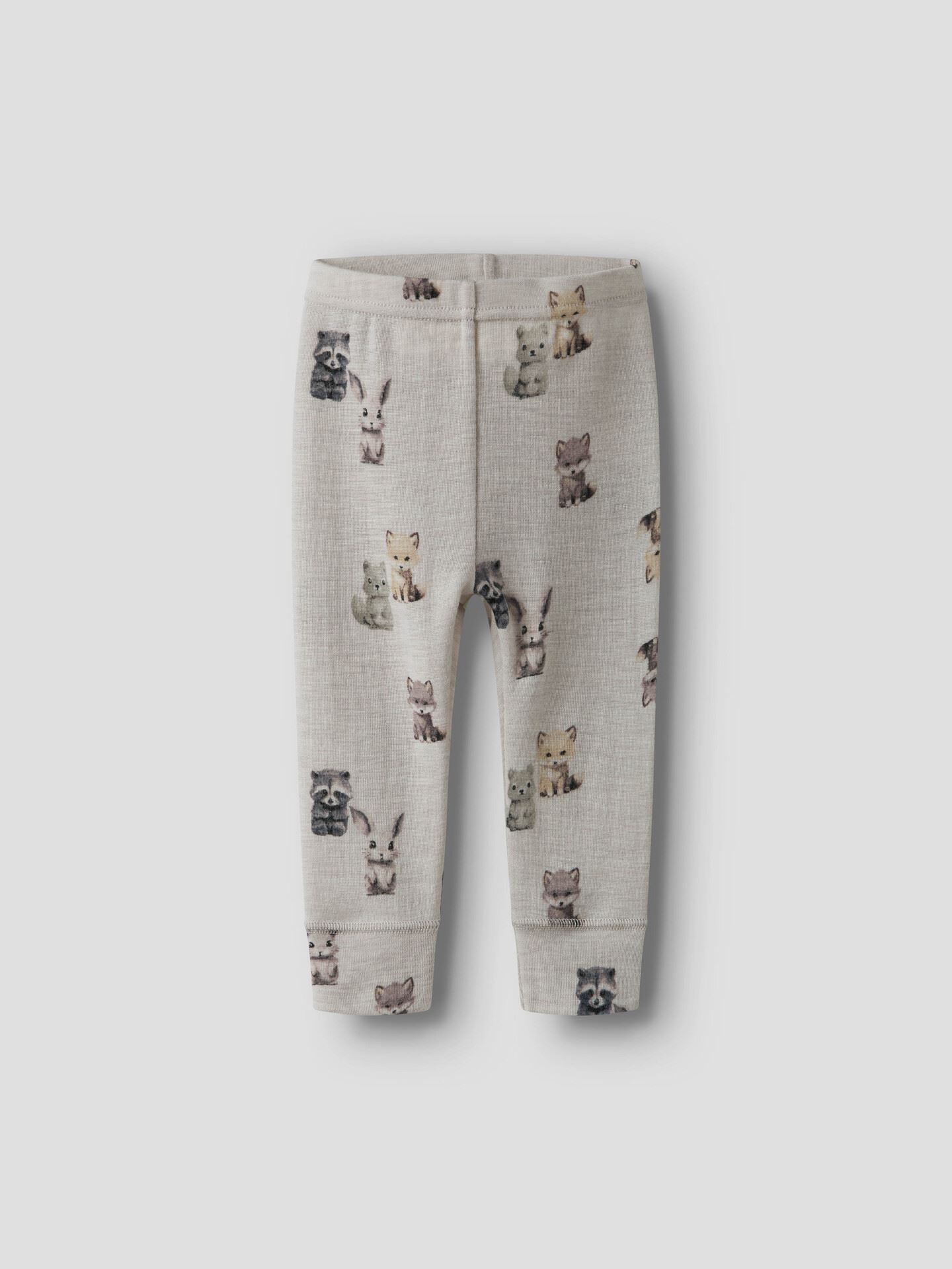 Wang Wool Rib Longjohn All Over Print