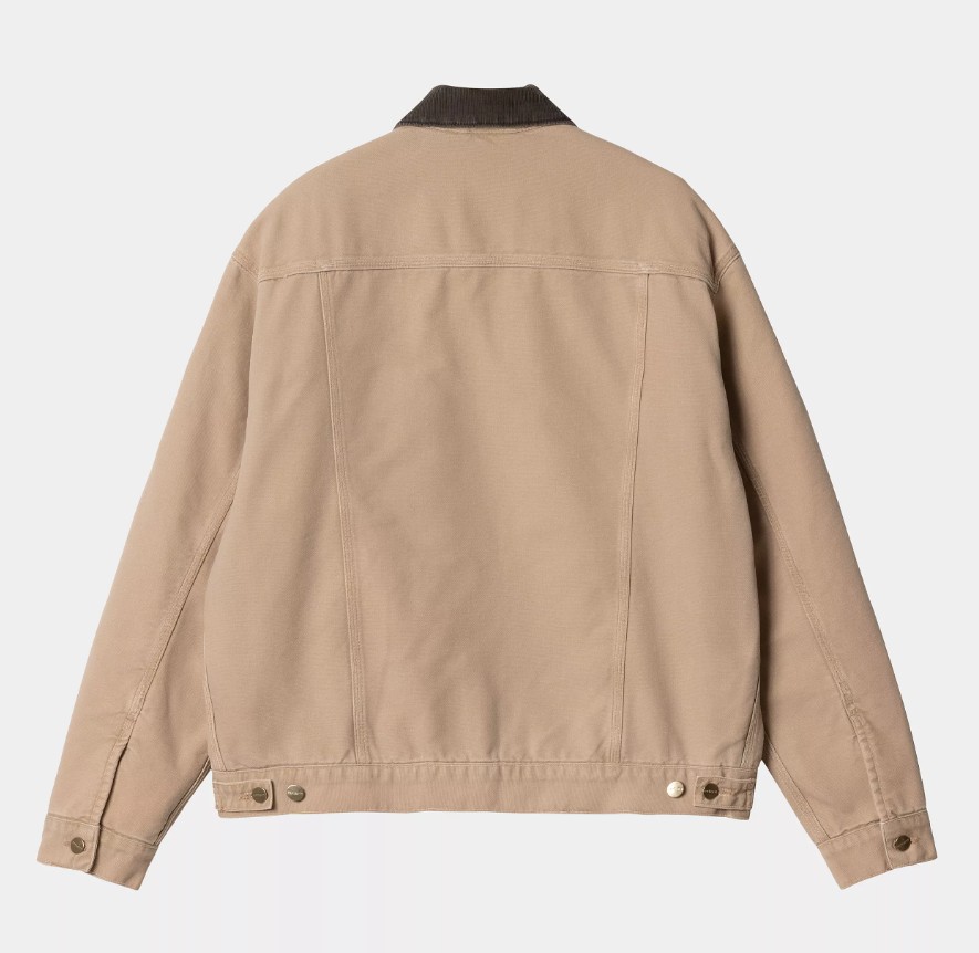 Carhartt WIP Dayton Trucker Jacket Dusty H Brown / Tobacco Stone