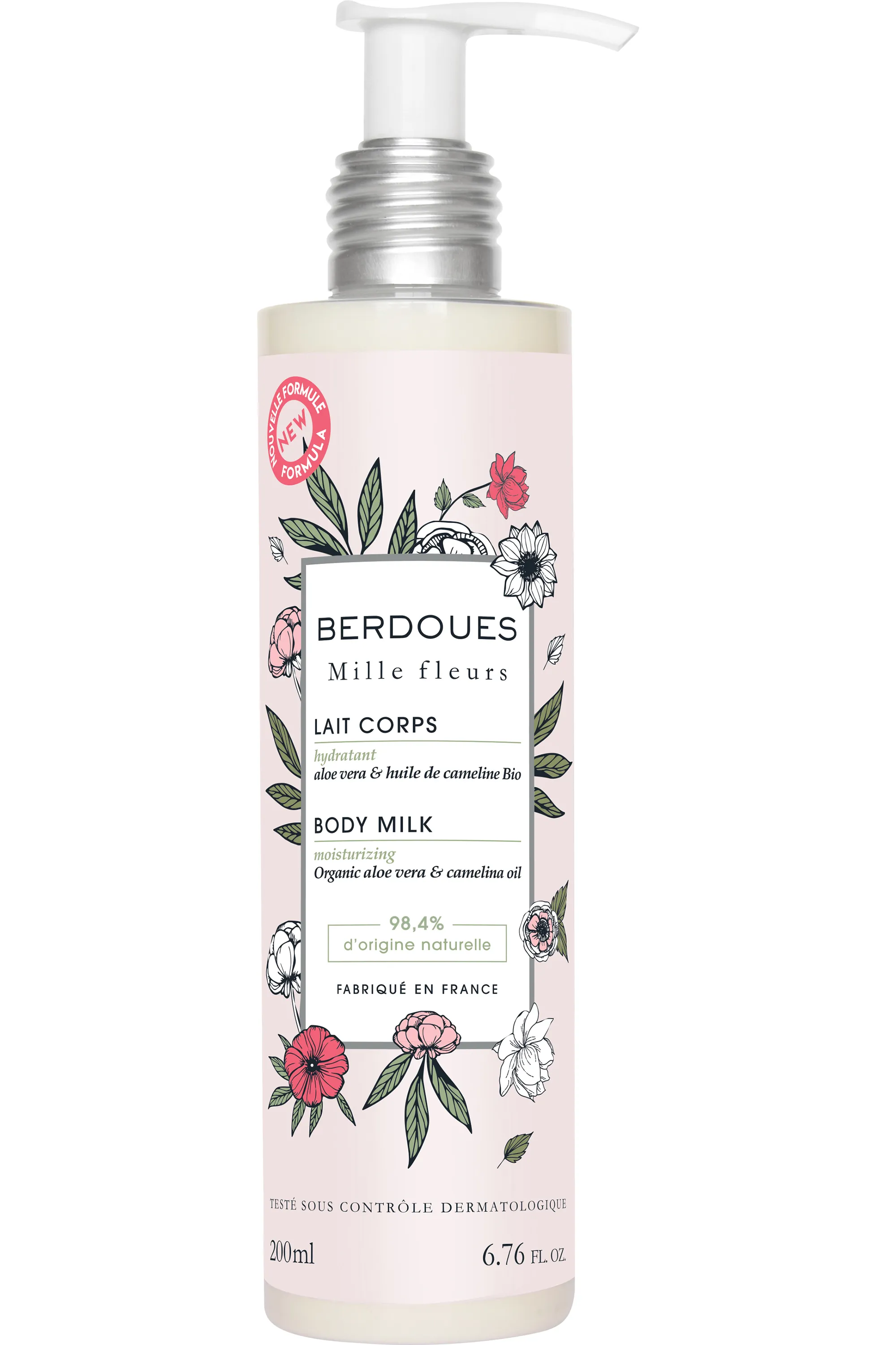 Berdoues Lait corps Mille Fleur-200 ml