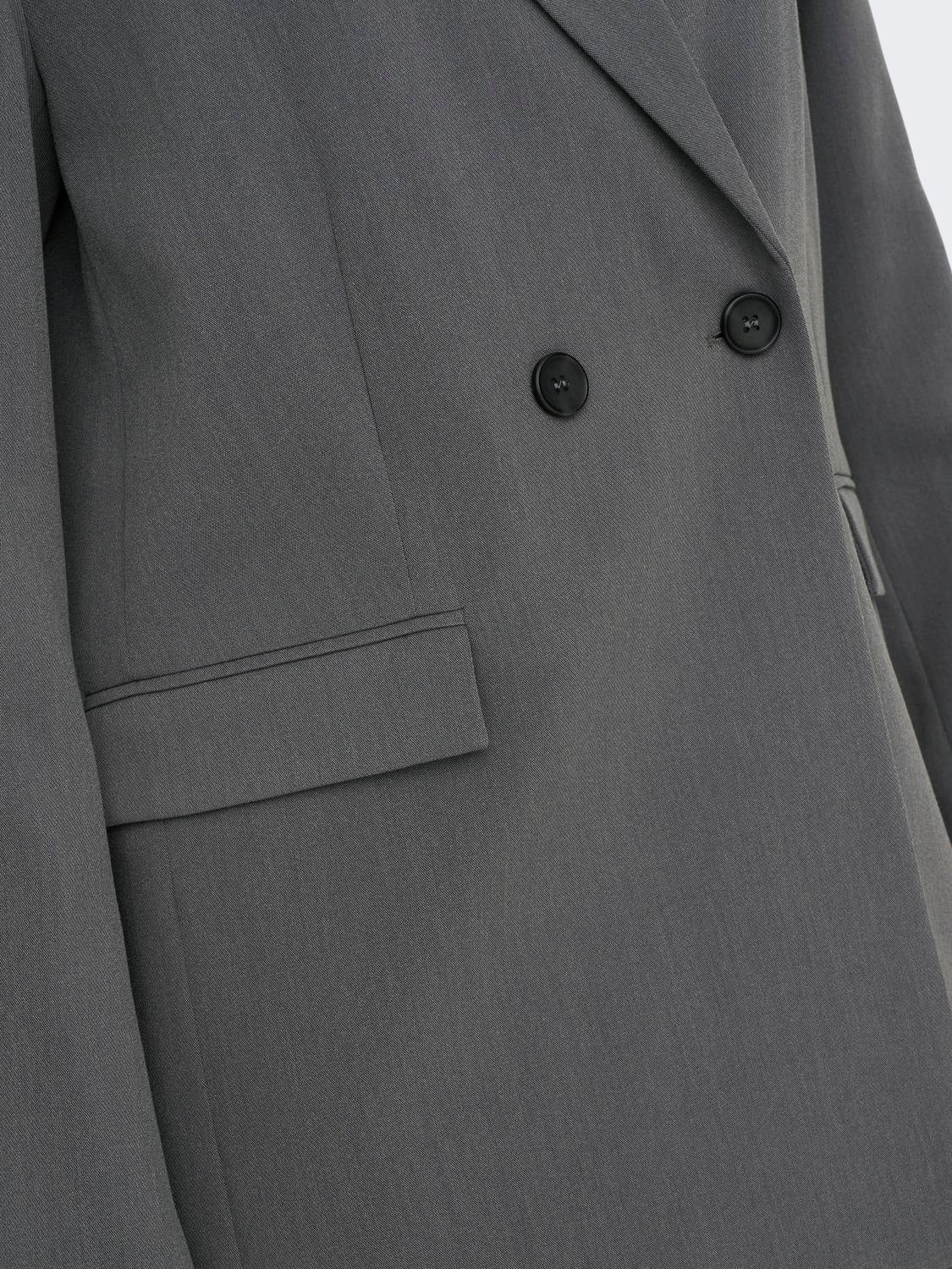 ONLTILLY Blazer Medium Grey Melange