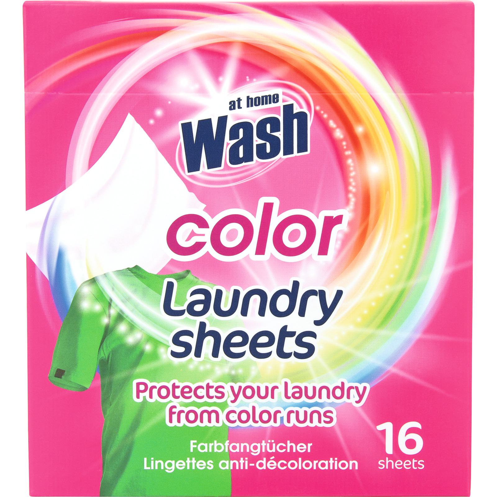 at home Wash Farbfangtücher Color 16St