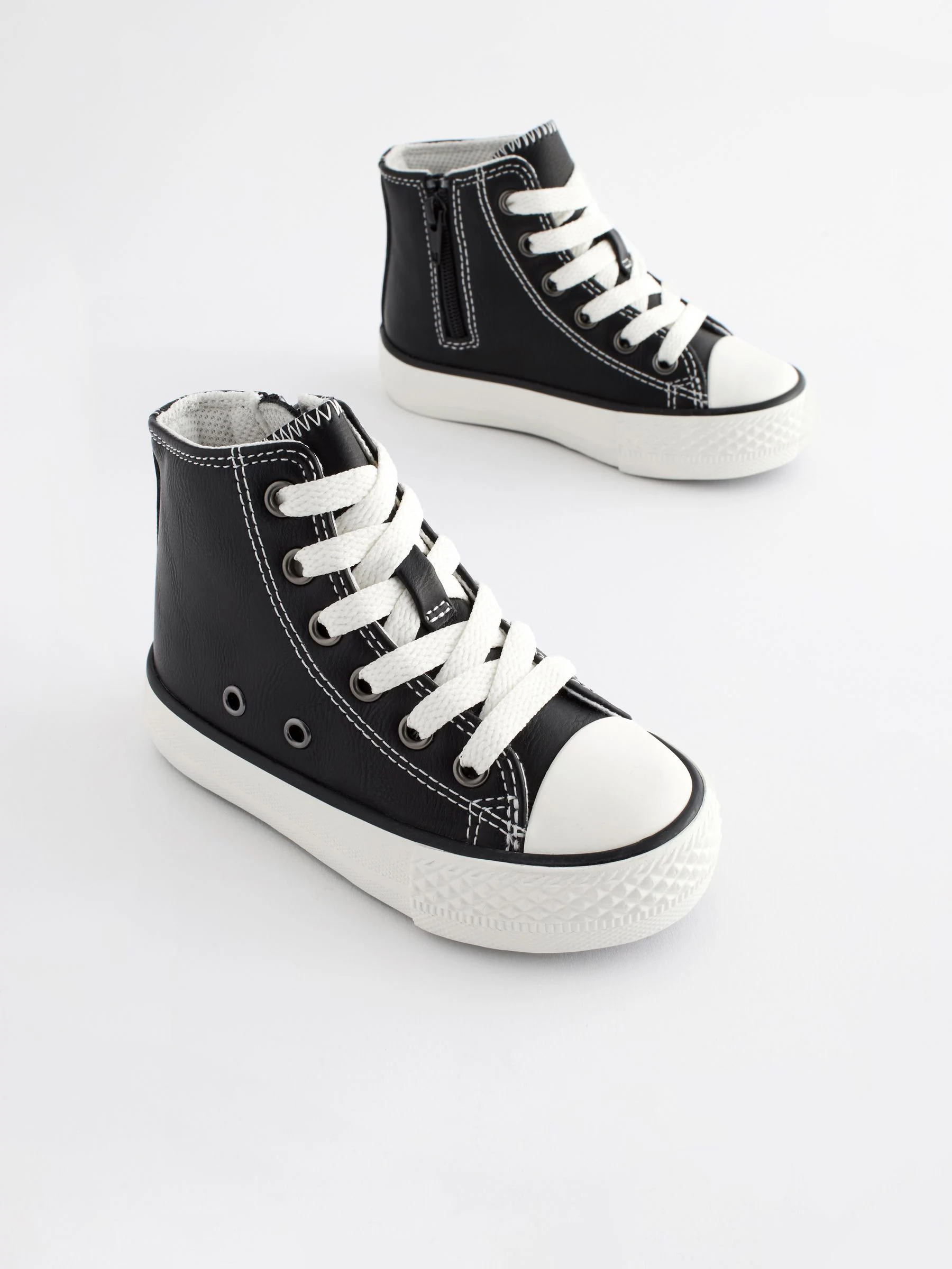 Zwart - Hoge sneakers